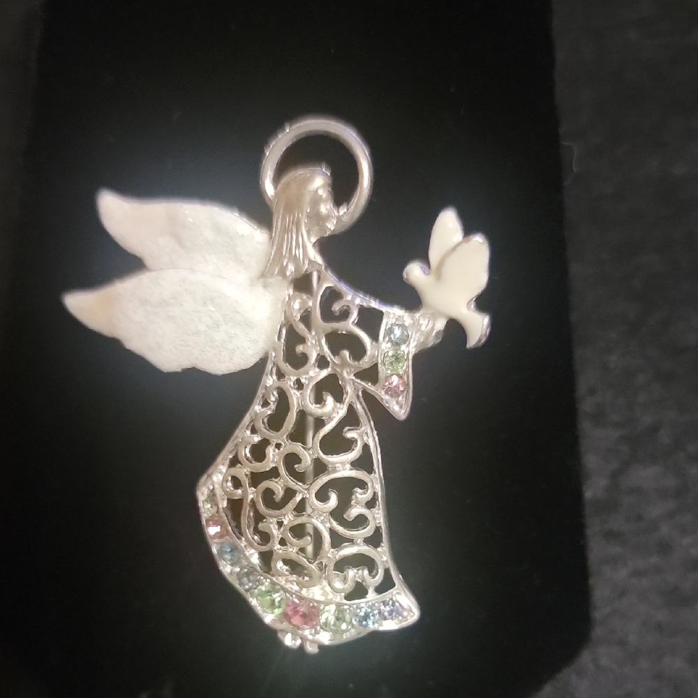 Christopher Radko Guardian Angel Brooch